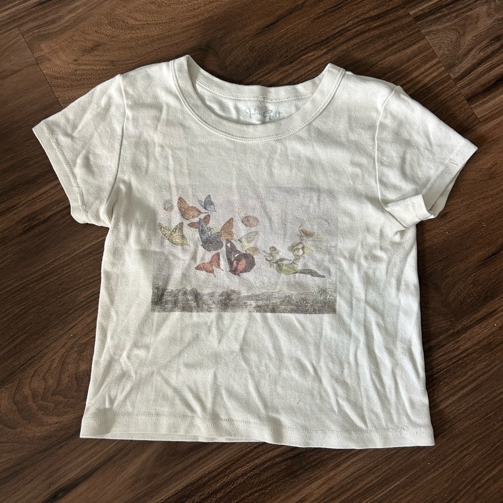 Brandy Melville Butterfly Tee